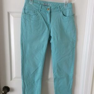 Summer Jeans in trend Color Mint
